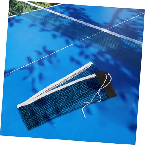 Retractable Table Tennis Net Dense Mesh for Ball Retention Easy to Store and Setup Lightweight and Portable for Indoor and Outdoor Training