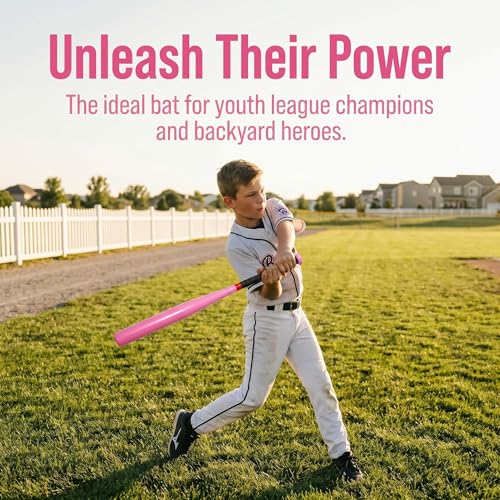KOTIONOK Aluminum Baseball Bat - 28-30 Inch 35 Oz - Softball, Batting Practice, Pickup Games - Metal Tball Bat