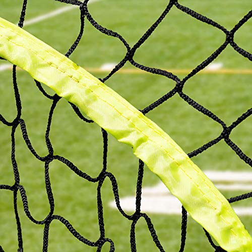 FORZA Replacement Football Quarterback Target Net – 8ft x 8ft High-Density Polyester Net with 5 Target Pockets