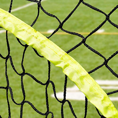 FORZA Replacement Football Quarterback Target Net – 8ft x 8ft High-Density Polyester Net with 5 Target Pockets