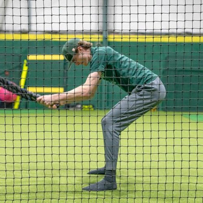 Premium Fully Edged Baseball Netting Panels | Heavy Duty #42 Grade & UV Stabilized - Overlocked Edging for Guaranteed Durability [Available in 21 Sizes] - size: 14ft x 14ft