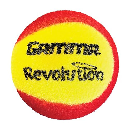 Gamma Sports Revolution Foam Ball, Reduced Speed, Oversized, Medium Bounce, Training and Practice Tennis Balls for Kids and Beginners, Pickleball Training, Youth Sports, Quiet Play - style: 3 Pack Box