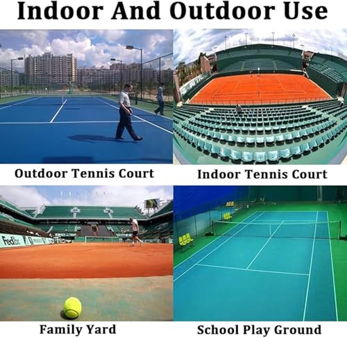 Rebound Practice Wall - Tennis Rebounder Net for Training Racquet Sports Ball Pickleball, Perfect Tennis Backboard Net for Tennis Court Backyard Outdoor Training
