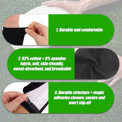10pcs Football Play Wristbands, Triple Window Quarterback Playbook Wristband for Signs Rugby Armband with Blank Play Sheets for Flag Football Softball Soccer and Sports (Black)