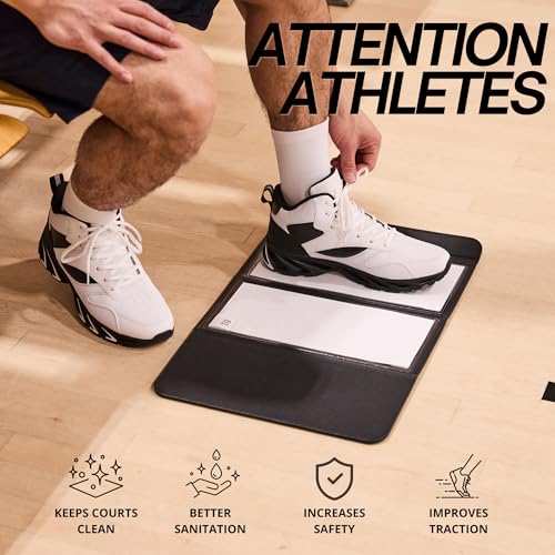 GRIPEXX- Portable Basketball Sticky Mat Replacement Sheets only – Includes 60 Sticky Sheets, 2 PCs of 30 Sheets