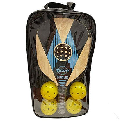 Velocity Wood Paddle(s): Sizes: 2 & 4 Paddle Sets.