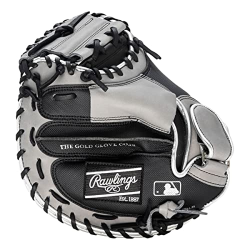 Rawlings Gamer XLE Speed Shell Series Baseball Infield | Catcher | Utility Glove | Mitt | Travel | Youth | 11.5” | 12.25” | 32.5” | Black | Grey | Right | Left - size: 32.5"