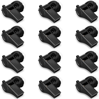 Whistle, Outdoor Sports Whistles with Lanyard, Very Loud Sound Whistles Bulk Perfect for Referees, Coaches, Emergencies