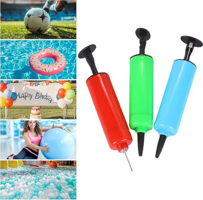 3 Pcs Hand Inflator Kits,TOSAMZOO Air Pump Ball Pump Sports Sphere Pumps with Needle, Nozzle, Perfect for Volleyball, Basketball, Football, Soccer, Water Polo, Inflatable Set