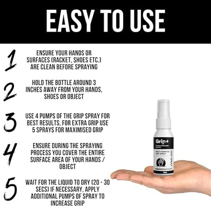 Multipurpose Grip Spray, Grip Enhancer Spray, Glove Grip Spray, Basketball Grip Spray, Pole Dancing Grip Spray, Basketball Shoe Grip Spray, Football Glove Sticky Spray, Slip Solution, Glove Grip