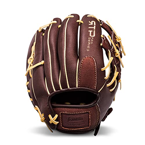 Franklin Sports Baseball Gloves - RTP Pro Adult + Kids Baseball Mitt - Outfield + Infield Gloves - size: 11.0" - I-Web