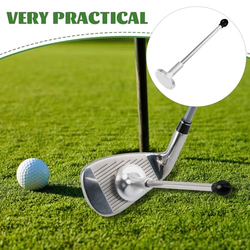 Golf Alignment Stick Training Aid for Swing Practice and Direction Correction Black Golf Training Stick for Putting and Chipping Drills for Indoor and Outdoor Use