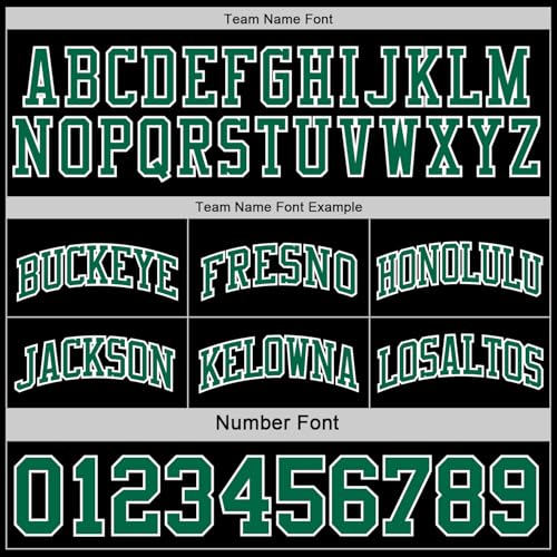 Custom Reversible Basketball Jerseys Men Youth, Personalized Sports Shirts Team Uniforms Printed Name Logo Number - color: Green and Black