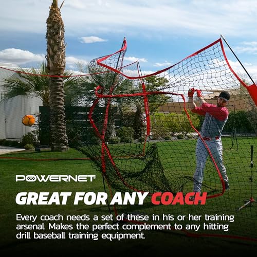 PowerNet Weighted Baseballs for Hitting Training, Baseball Training Equipment for Throwing & Batting, Build Muscle & Strength, 6 Balls 2.8" 12-20 oz - color: 18 Oz - Orange