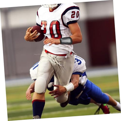 Football Quarterback Play Wristband Medium Size Football Wrist Sleeve Arm Band for Youth Training