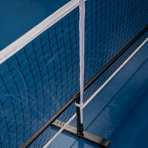 ONIX Pickleball 2-in-1 Regulation-Size Portable Net and Practice Net Set Includes Carrying Case with Wheels