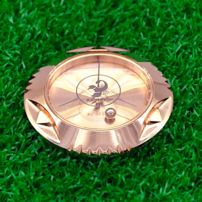 scorpy Golf Level Ball Marker with Metal Bead and Hat Clip, High Precision Putting Green Reading Aid Golf Accessories, Precision Alignment Tool for Perfect Putts