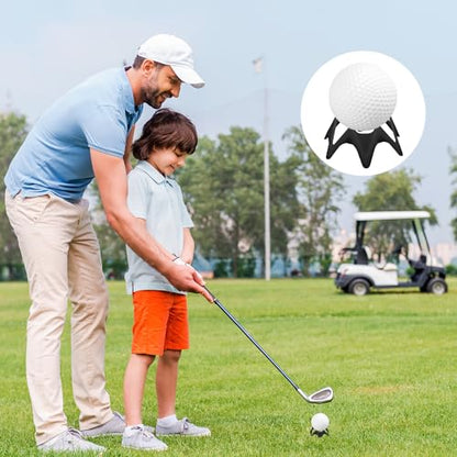 PEUTIER 15pcs Plastic Golf Tees, Small Practice Golf Tees Indoor Golf Simulator Tees Winter Golf Tees for Mats Golf Training Accessories for Beginners Golfers