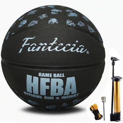 Basketball, Size 7 Basketball for Indoor/Outdoor,Personalized with Animal Print