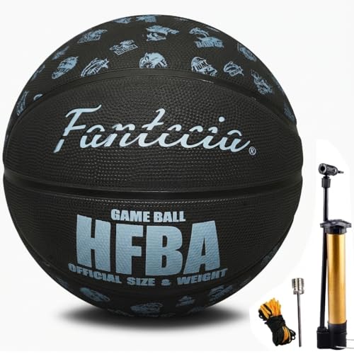 Basketball, Size 7 Basketball for Indoor/Outdoor,Personalized with Animal Print