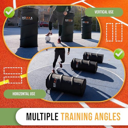 Pop Up Defender Basketball with Arms - Portable Basketball Dummy Defender, Foldable Training Equipment for Basketball, Soccer, Football and More, Indoor and Outdoor.