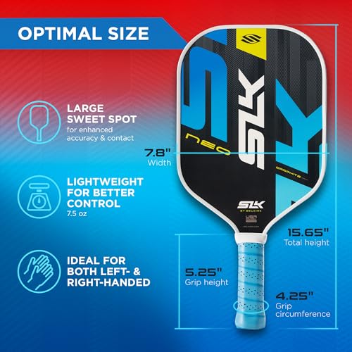Selkirk Sport SLK Pickleball Paddles Set of 2 | Designed in The USA | Choose The SLK Neo Graphite, SLK Neo Fiberglass Pickleball Set or SLK Atlas Pickleball Bundle