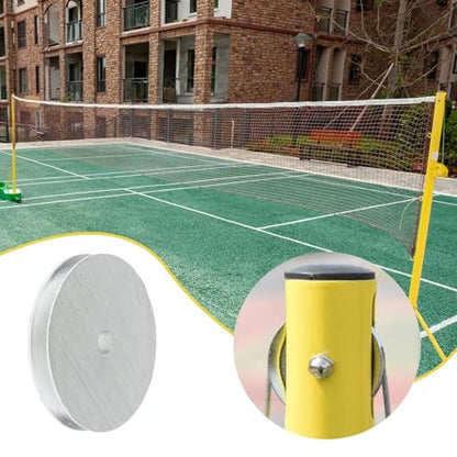 Colaxi Volleyball Pole Pulley Volleyball Net Pulley Replacement Portable Wheel System for Poles Accessories for Game Outdoor Indoor