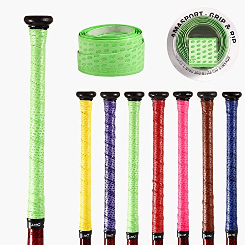 insum Baseball Bat Grip Tapes Softball Bat Wrap Grip Tape 1.1mm - color: Mint Green