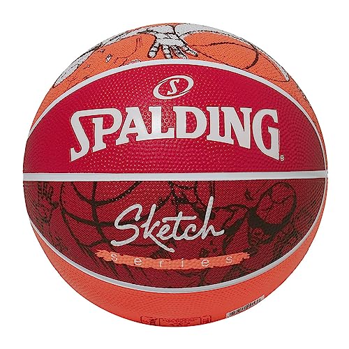 Spalding Basketball Basic No. 5 Rubber - color: red
