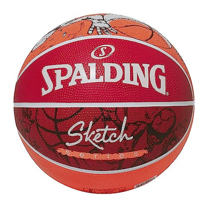 Spalding Basketball Basic No. 5 Rubber - color: red
