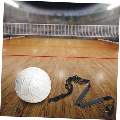 Hemoton Volleyball Spike Trainer Strap Adjustable Height Training Equipment for Jumping and Hitting Professional Volleyball Practice Aid for Athletes
