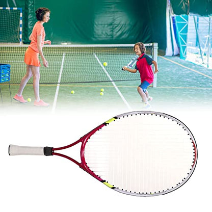 23in Tennis Racket, Comfortable Small Handle Lightweight Aluminum Alloy Frame Tennis Racket Set with Storage Bag for Teenager Training