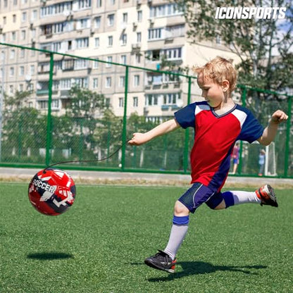 Icon Sports Official Licensed International Clubs Size 5 Training Soccer Ball | U.S. Soccer, Navy