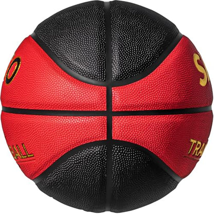SKEO Weighted Basketball, 2.2/3/3.3LBS 28.5"/29.5" Trainer Heavy Basketballs Made of Composite, Indoor Outdoor Training Ball for Improving Handling Dribbling Rebounding