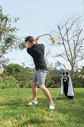 SKLZ Golf Swing Trainer and Warm Up Tool- Essential Golf Accessories for Golfers, Increase Swing Speed, Distance, Balance and Grip Strength - style: Gold Flex 40" Swing Trainer