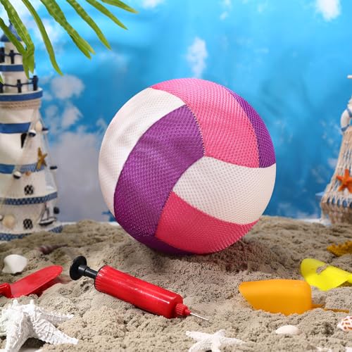 Threan 8.5 Inch Waterproof Pool Volleyball with Grip Technology Water Beach Pool Volleyball for Adults Outdoor and Indoor Activities