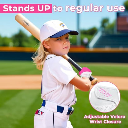 AIGEVTURE Baseball Bating Gloves Adult Youth Baseball Softball Batting Gloves Adult Kids Boys Girls