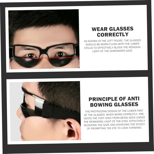 Dribbling Goggles, Basketball Ball Handling Skills Basketball Glasses with Case Adjustable Strap Flexible Sports Training Equipment Sporting Goods..