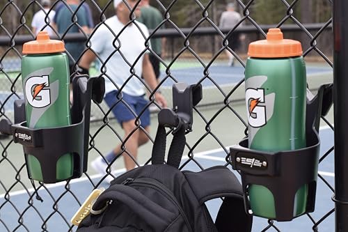 Chain Link Fence Hook for Sports Bags with Paracord Lanyard – Heavy-Duty Fence Hanger for Baseball, Softball, Tennis & Pickleball Bags