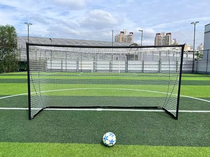 Soccer Goal, Soccer Net Easy Setup, Backyard Portable Net Collapsible Metal Base for Youth Adults,Ground Stakes Included - Multiple Sizes - size: 21/7FT