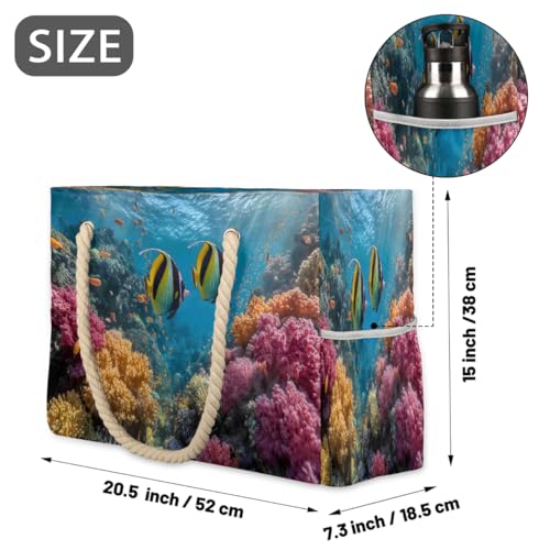 Beach Bag Waterproof Sand-proof Canvas Tote Lightweight Shoulder Bag Suitable for Family outdoor travel - color: A7