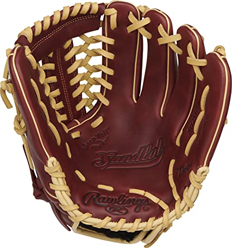 Rawlings | Sandlot Baseball Glove | Sizes 11.5"-12.75" | Multiple Styles - size: 11.75 inch | Modified Trap-Eze Web