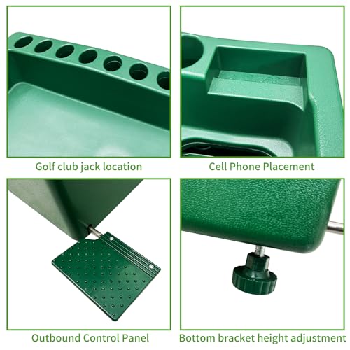 WBM Automatic Golf Tee Machine, Golf Ball Dispenser Tee, Golf Swing Trainer