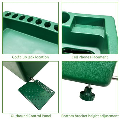 WBM Automatic Golf Tee Machine, Golf Ball Dispenser Tee, Golf Swing Trainer