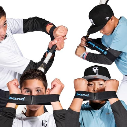 Applied Vision Sports Swing Bands Baseball/Softball Swing Trainer Aid - Equipment for Batting and Hitting