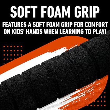 Franklin Sports MLB Jumbo Foam Baseball Bat + Ball Sets - Kids Oversize Foam Baseball Bats + Soft Baseballs - Indoor + Outdoor Youth Baseball Toy - MLB Team Baseball Bat + Ball Sets