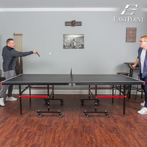 EastPoint Ping Pong Paddle Sets - Choose 2 Player Table Tennis Paddle Set, or 4 Player Deluxe Kit with Balls and Storage Case - style: 4 Paddles + 12 Balls & Deluxe Storage Case