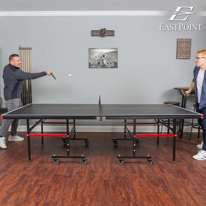 EastPoint Ping Pong Paddle Sets - Choose 2 Player Table Tennis Paddle Set, or 4 Player Deluxe Kit with Balls and Storage Case - style: 4 Paddles + 12 Balls & Deluxe Storage Case