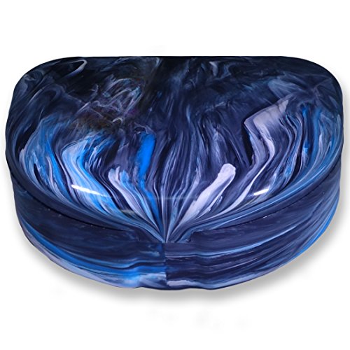 QUIST (TM) FarOut - Orthodontic Retainer Case (Color - Blue Steel)