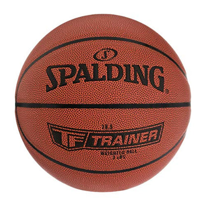 Spalding TF-Trainer Weighted Basketballs |Improve Dribbling & Passing Strength| Available in 3 or 6 Pound Weights - color: 3 Pound - Brown, size: Size 6 - 28.5"